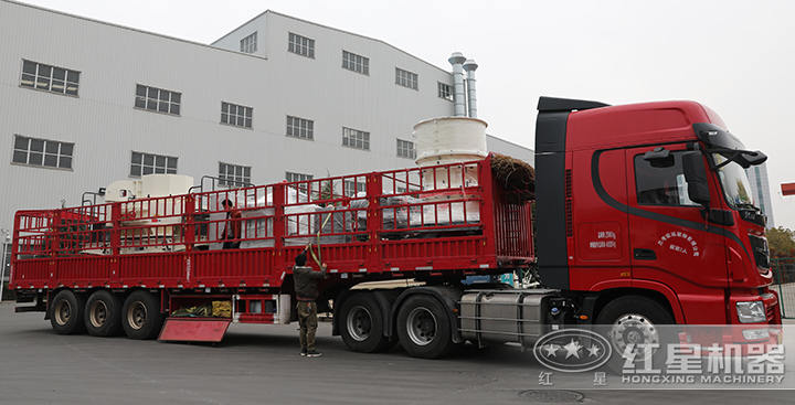 圓錐破碎機裝車、發(fā)貨