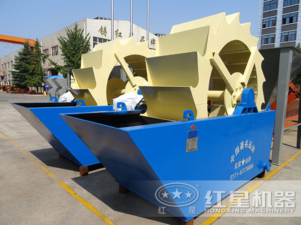單葉輪式洗砂機(jī)，占地小，處理量小