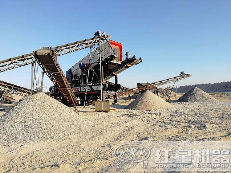 機(jī)制砂用戶現(xiàn)場(chǎng)，多個(gè)現(xiàn)場(chǎng)可提供就近安排參觀