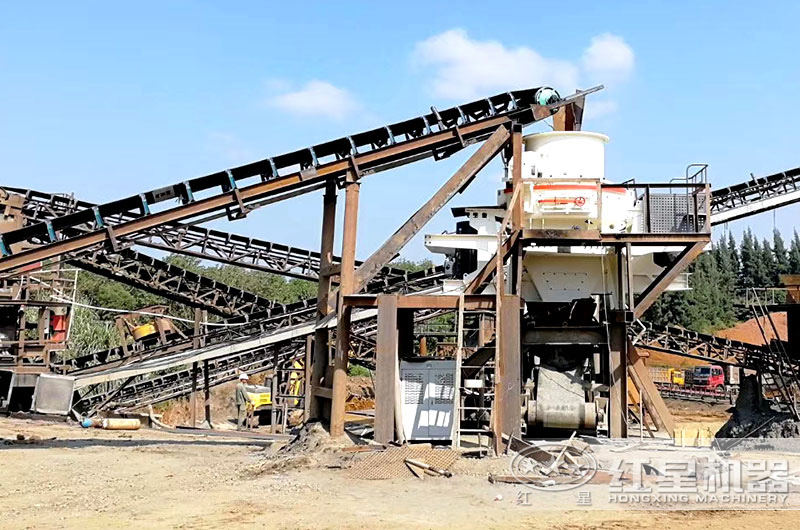 制砂機成品粒型好，成品多用于建筑工程，道路基建